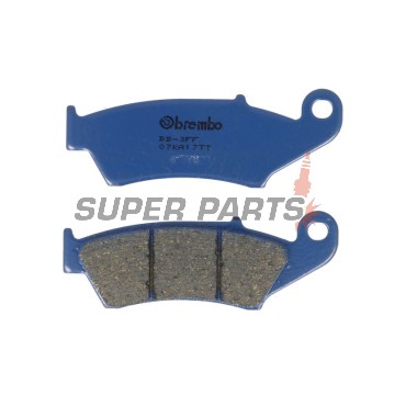 Τακάκια φρένων -BREMBO- 07KA17TT, Aprilia, Beta, Gas Gas, Honda CR/CRF/XR/XL, Kawasaki KX/KLX, Suzuki DR-Z/RM/RM-Z, Yamaha WR/YZ 125-650 (1993-2011)
