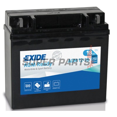 Μπαταρία -EXIDE- AGM12-18, 18Ah 12V