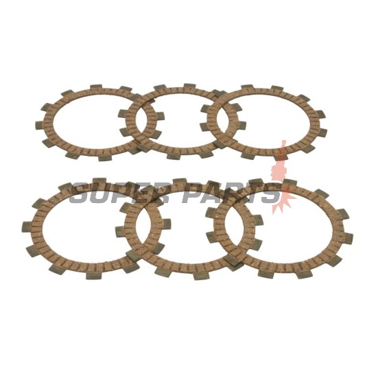 Σετ δίσκων συμπλέκτη -4 RIDE- TCS5594, KTM SX 60 1998-2000, KTM SX 65 1998-2015, KTM XC 65 2008