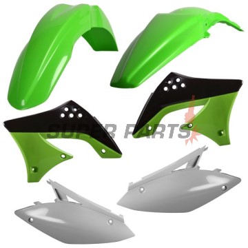 Σετ πλαστικών -POLISPORT- KAWASAKI KX 450 2009-2011