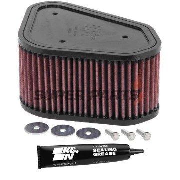 Φίλτρο αέρα -K&N- KA-6503, Kawasaki KFX 700 V-Force/KSV, KVF 650/650i Brute Force, KVF 700 Prairie, 2003-2011