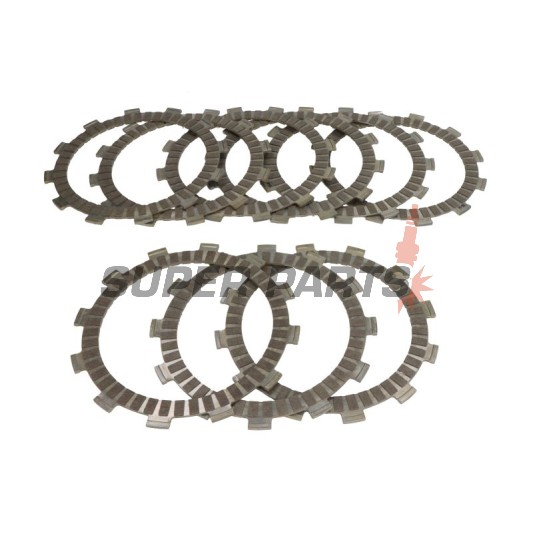 Σετ δίσκων συμπλέκτη -TRW- MCC442-9, Yamaha FZR750R & YZF750R/SP (1989-1998), TDM850/900/900A ABS (1996-2014), TRX850 (1996-1999), YZF-R6 600 (2006-2020)