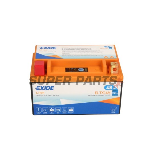 Μπαταρία -EXIDE- ELTX14H, 48Wh (4Ah), 12V, Lithium-ion