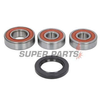 Σετ ρουλεμάν τροχού -TOURMAX- Kawasaki EN 450 1985-1990, Kawasaki EN 500 1990-2009, Kawasaki GPZ 500 1987-1993, Kawasaki KH 400 1976-1978, Kawasaki KZ 440 1980-1983, Kawasaki W 650 1999, 2001-2003