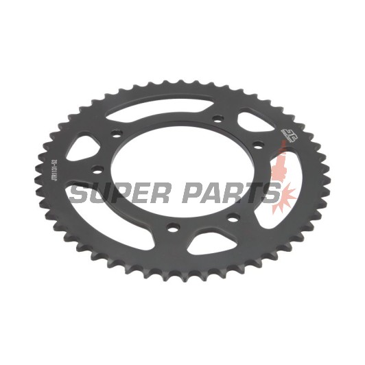 Πίσω γρανάζι -JT- JTR1131,52, 52 δόντια, ατσάλινο, Aprilia RX 50 2006-2017, SX 50 2006-2011, Derbi R-DRD 50 2004-2005, Senda 50 2000-2014, 2018, Gas Gas Rookie 50 2002-2005, Gilera RCR 50 2003-2007, 2011-2014, SMT 50 2003-2006