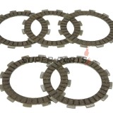 Σετ δίσκων συμπλέκτη -TRW- MCC557-5, Aprilia RS4 125 (2011-2016), SX 125 4T (2019-2020), Tuono 125 ABS (2017-2022), Derbi GPR 125 4T (2009-2013), Mulhacen 125/125 4T (2007-2013), Senda 125R/DRD/SM Racing 4T (2009-2013), Terra 125/Adventure (2007