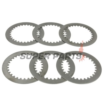 Σετ ατσάλινων δίσκων συμπλέκτη -TRW- MES386-6, Kawasaki KLX300R (1997-2003), KLX250S (2009-2017), SL250 Ninja/Ninja ABS (2015-2017)