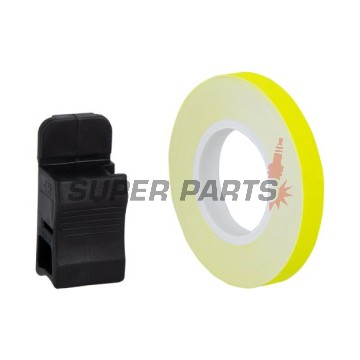 Ρίγες ζαντών -OXFORD- Wheel Stripes 6m x7mm, φθορίζοντα κίτρινα