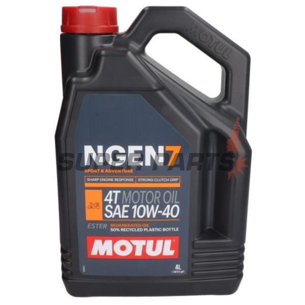 Λάδι κινητήρα -MOTUL- 10W40, πλήρως συνθετικό, 4L