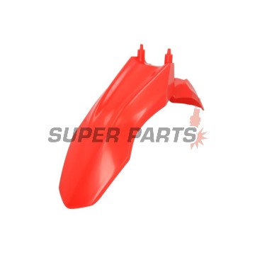 Μπροστινό φτερό Supermoto -POLISPORT- κόκκινο, HONDA CRF 110 2013-2018