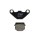 Τακάκια φρένων -TRW- MCB519, Aprilia Pegaso/Tuareg/RS4 50-600 1989-2014; Kawasaki KDX/KMX/KX 100-250 1981-1998; Peugeot Vivacity/Speedake/Buxy 50-100 1994-2010; Suzuki Address/Street Magic 50-125 1995-2016