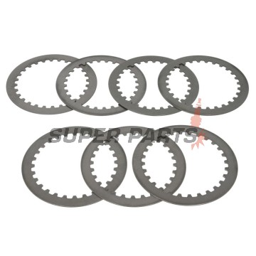 Σετ ατσάλινων δίσκων συμπλέκτη -TRW- MES411-7, Honda CR 250R (1981-2007)