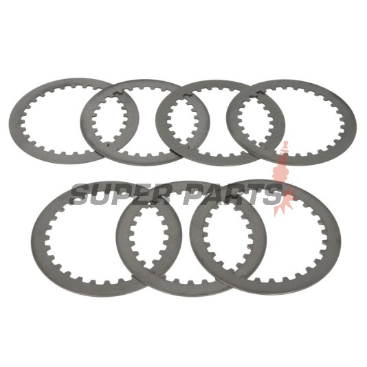 Σετ ατσάλινων δίσκων συμπλέκτη -TRW- MES411-7, Honda CR 250R (1981-2007)
