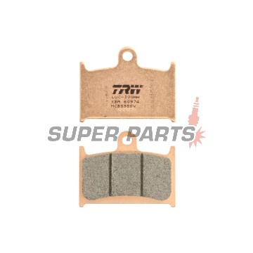 Τακάκια φρένων -TRW- MCB595SV, Suzuki GSX-R 400/750/1100 (1988-1995), Triumph Daytona, Rocket III, Speed Triple, Sprint, Thunderbird, Tiger, Trophy (1991-2016), Yamaha TZ250 (1990-2001)