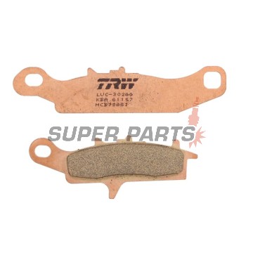 Τακάκια φρένων -TRW- MCB758SI, Kawasaki Brute Force/Prairie 650-700, KFX 450R & 700 V-Force, Suzuki LT-V 700 Twin Peaks, Polaris Ranger RZR 800, Suzuki RM85/RM85L