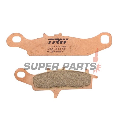Τακάκια φρένων -TRW- MCB758SI, Kawasaki Brute Force/Prairie 650-700, KFX 450R & 700 V-Force, Suzuki LT-V 700 Twin Peaks, Polaris Ranger RZR 800, Suzuki RM85/RM85L