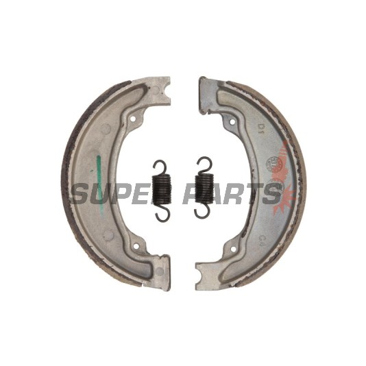 Σιαγόνες φρένων -FERODO- FSB958A, 130x25mm, Bombardier DS/Quest 50-90, Honda CG/CH/CN/CR/NX/TRX/XL 70-250, Kymco Agility/Movie/People/Racing/Super 8/Vivio/Yager, Malaguti Ciak 50-250 1977-2015