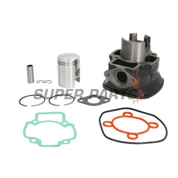 Σετ κυλίνδρου και πιστονιού -MOTORIX- 50cc (40mm), 5 γωνία κεφαλή, Piaggio, Gilera, Vespa