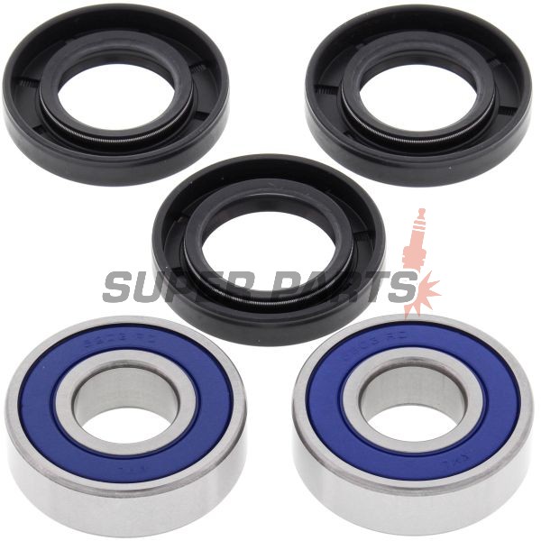 Σετ ρουλεμάν τροχού -ALL BALLS- Honda ATC 110 1979, Suzuki AN 650 2003-2017, DL 650 2004-2012, 2014, GSF 650 2005-2007, GSX 600/750 2003-2006, SFV 650 2009-2015, SV 650 2003-2009