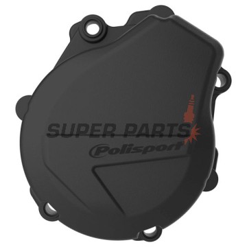 Προστατευτικό καπακιού στάτη -POLISPORT- μαύρο, HUSQVARNA FE; KTM EXC-F 450/500/501 2017-2024