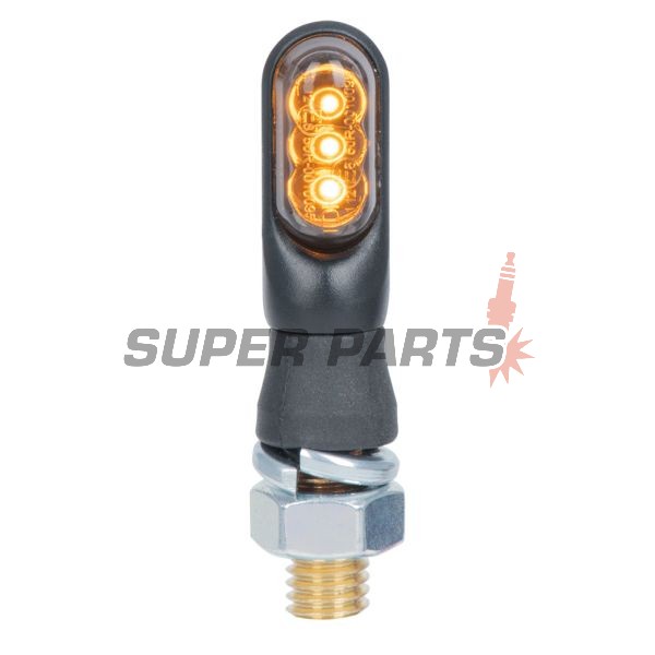 Σετ φλας -OXFORD- ATOM Mini, 3 LED, μαύρα