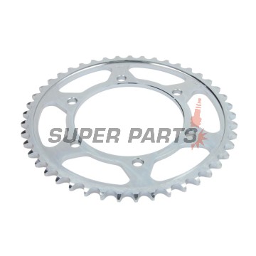 Πίσω γρανάζι -JT- JTR499,45, 45 δόντια, ατσάλινο, Kawasaki VN 800 1995-2006, ZX 600 1993-2003, ZXR 750 1989, ZZR 500 1990-1996, ZZR 600 1990-2004, Suzuki GSX 1300 1999-2007, GSX-R 750 1996-1997, TL 1000 1997-2002