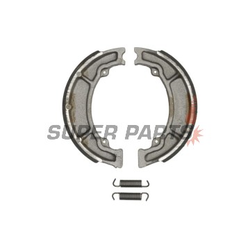Σιαγόνες φρένων -TRW- MCS969, 130x28mm, Hyosung KR110 Master Kawasaki AE50/80 AR50/80 KC100 KE100 KLF110 KLX110 KMX50 Kazer115R LT/Prairie/Police 110-250 Suzuki A100 AP50 DR-Z70 FR50 GP100 GT50/80L Yamaha XC125 Beluga/Cygnus