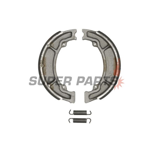 Σιαγόνες φρένων -TRW- MCS969, 130x28mm, Hyosung KR110 Master Kawasaki AE50/80 AR50/80 KC100 KE100 KLF110 KLX110 KMX50 Kazer115R LT/Prairie/Police 110-250 Suzuki A100 AP50 DR-Z70 FR50 GP100 GT50/80L Yamaha XC125 Beluga/Cygnus