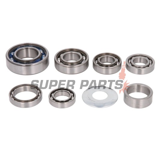 Σετ ρουλεμάν κιβωτίου ταχυτήτων -HOT RODS- KTM 250 EXC-F (06-07); 250 SX-F (05-12); 250 XC-F (07-12); 250 XCF-W (07-13)