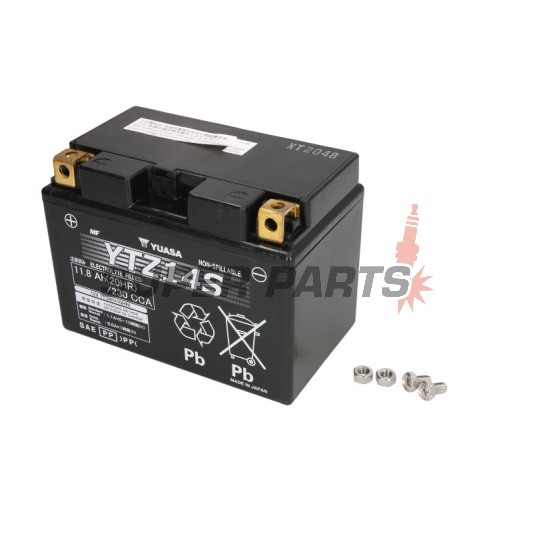 Μπαταρία -YUASA- YTZ14S, 12Ah 12V