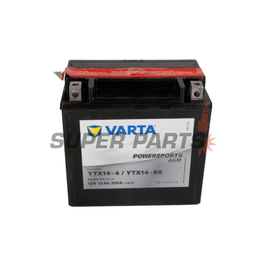 Μπαταρία -VARTA- YTX14-BS, 12Ah 12V
