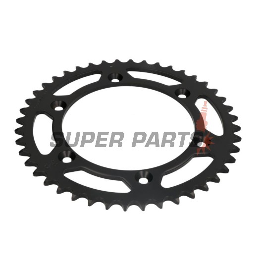 Πίσω γρανάζι -JT- JTR822,44, 44 δόντια, ατσάλινο, Betamotor RR 250/400/450 2005-2012, RR 520 2010-2014, RR 525 2005-2009, RR Enduro 250/450/525 2005-2008, RR Enduro 350 2012, Cagiva WMX 125/250 1989-1992, Gas Gas EC 125/300 2000-2012