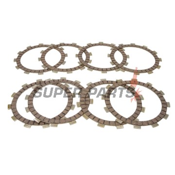 Σετ δίσκων συμπλέκτη -4 RIDE- TCS2255, Yamaha FJ/FZ/FZ6 600-750, TDM 850, XJ/XJR 400-900 Diversion/Seca, XTZ 750 Super Tenere, YZF-R6 600 (1980-2010)