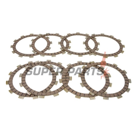 Σετ δίσκων συμπλέκτη -4 RIDE- TCS2255, Yamaha FJ/FZ/FZ6 600-750, TDM 850, XJ/XJR 400-900 Diversion/Seca, XTZ 750 Super Tenere, YZF-R6 600 (1980-2010)