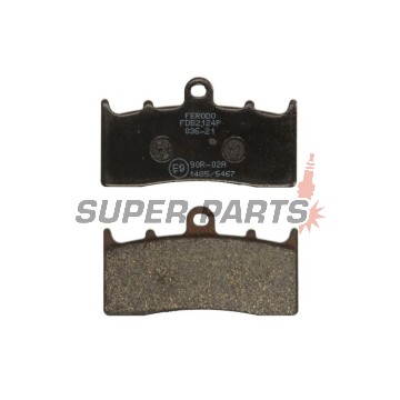Τακάκια φρένων -FERODO- FDB2124P, BMW K1200/K1300 LT-R-GT, R850R, R1100S, R1150R/Rockster, R1200GS/RT/S/C/CL (2001-2016)