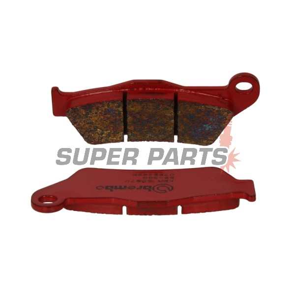 Τακάκια φρένων -BREMBO- 07BB28SP, BMW HP2 Megamoto, K1200/K1300, R850/R1100/R1150/R1200 GS-RT-RS-ST, S1000XR