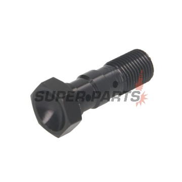 Βίδα banjo -TRW- διπλό, M10x1.00 (Brembo), μαύρο