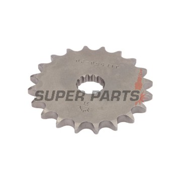 Μπροστινό γρανάζι -JT- JTF558,20, 20 δόντια, Derbi GPR 125 2004-2008, Gilera SC 125 2006-2008, Kawasaki Z 125 2018-2020, Yamaha DT 125 1988-2006, DT 200 1988, TDR 125 1989-2002, TZR 125 1993-2000, TZR 80 1996, XVS 125 2000-2004