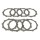 Σετ δίσκων συμπλέκτη -TRW- MCC110-8, Honda CB600/900 Hornet, Honda CBF600 N/S/ABS, Honda CBR600F/RR/650F/900RR Fireblade, Honda NSR400R, Honda VFR800 VTEC/Crossrunner, KTM Duke/RC/FE 390, Suzuki GSF650 Bandit, Suzuki GSR600, Suzuki GSX650F/FA