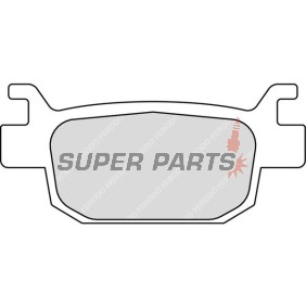 Τακάκια φρένων -FERODO- FDB2212EF, Honda NSS Forza 125 - 2015-2022