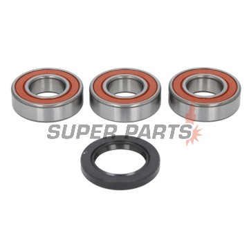 Σετ ρουλεμάν τροχού -TOURMAX- Kawasaki S1 250 1972, 1975, Kawasaki S3 400 1974