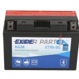 Μπαταρία -EXIDE- YT9B-BS, 8Ah 12V