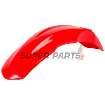 Μπροστινό φτερό Supermoto -POLISPORT- κόκκινο, HONDA CR 150 2007-2023
