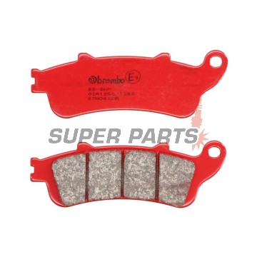 Τακάκια φρένων -BREMBO- 07HO42SA, Honda CBF600 (N/S/SA/ABS), CBR1100XX Blackbird, VFR800 (FI/ABS), FES125 Pantheon + Kawasaki Versys 650