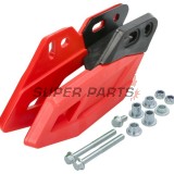 Οδηγός αλυσίδας -POLISPORT- κόκκινο, πολυουρεθάνη, HONDA CRF 250/450 2007-2023