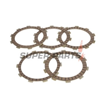 Σετ δίσκων συμπλέκτη -4 RIDE- TCS1292, Honda VT125C Shadow/80 km/h (1999-2007), XL125V Varadero (2001-2013)