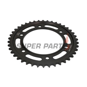 Πίσω γρανάζι -JT- JTR899,42ZBK, 42 δόντια, μαύρο ψευδάργυρος, ατσάλινο, KTM Adventure 1050 2015-2016, Adventure 1090 2017-2018, Adventure 1190 2013-2015, Adventure 950 2003-2006, Adventure 990 2006-2013, Super Adventure 1290 2014-2020, Super Enduro 950 20