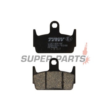 Τακάκια φρένων -TRW- MCB686, Honda X8R/SZX/XL 50 1977-2002; Kymco Heroism 150 1995-2000; SYM Jet Sport-X 50 2006-2010