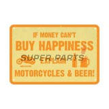 Πινακίδα γκαράζ -OXFORD- Buy Happiness, 200x300mm