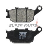 Τακάκια φρένων -TRW- MCB634, Honda CB/CBF/CBR/CMX/CRF/NC/NT/VT/VTR/VTX/XL 500-1100cc (1992-2025); Kawasaki EN/EX/KLV/KLZ/Z 650-1000cc (2004-2024); Suzuki DL/GSF/GSR/GSX/GSX-S/SV 650-1250cc (2002-2025); Yamaha FZ/FJ/MT/XJ6/XSR/YZF-R 600-1000cc (2003-2019)